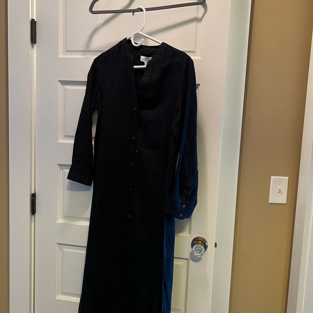 Vineyard Vines Elegant Black Maxi Dress